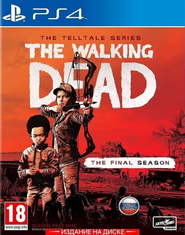 Игра для PS4 The Walking Dead Final Season, русские субтитры